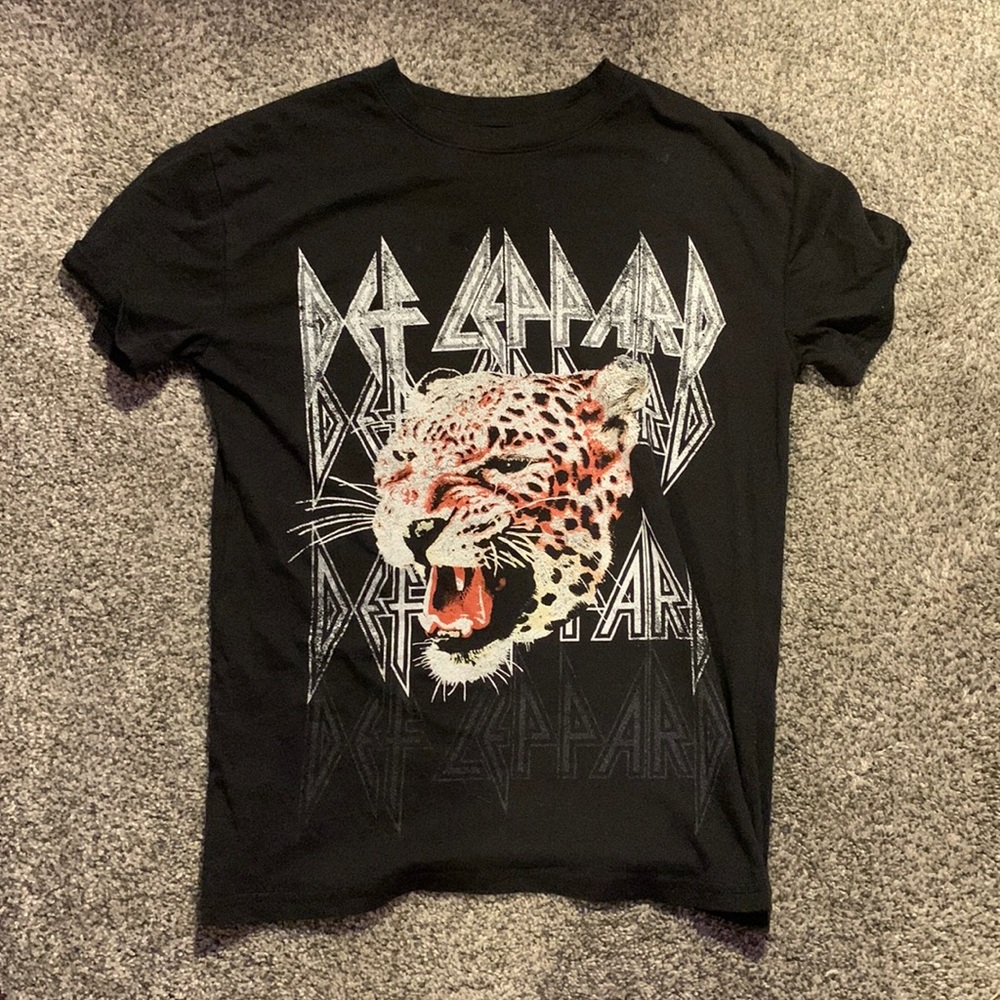 Black Def Leppard Tee